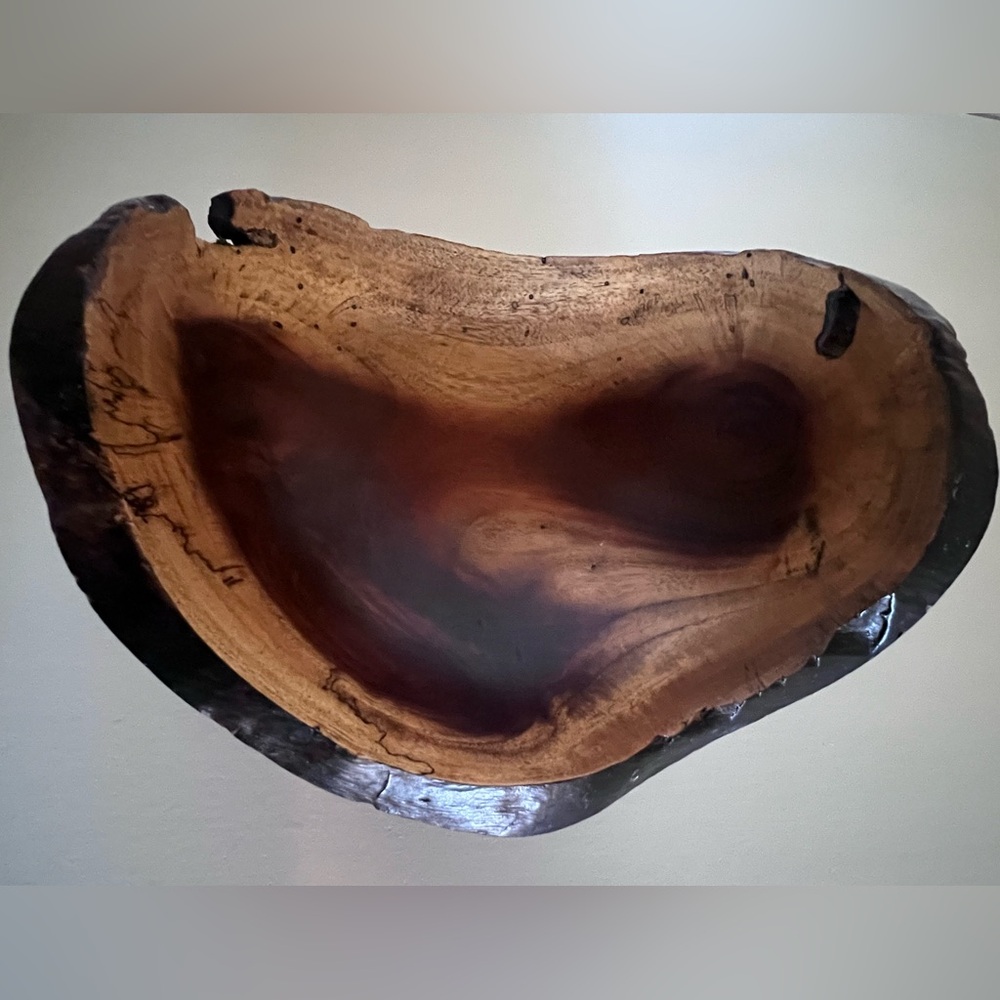 Handcrafted Walnut Wooden Bowl